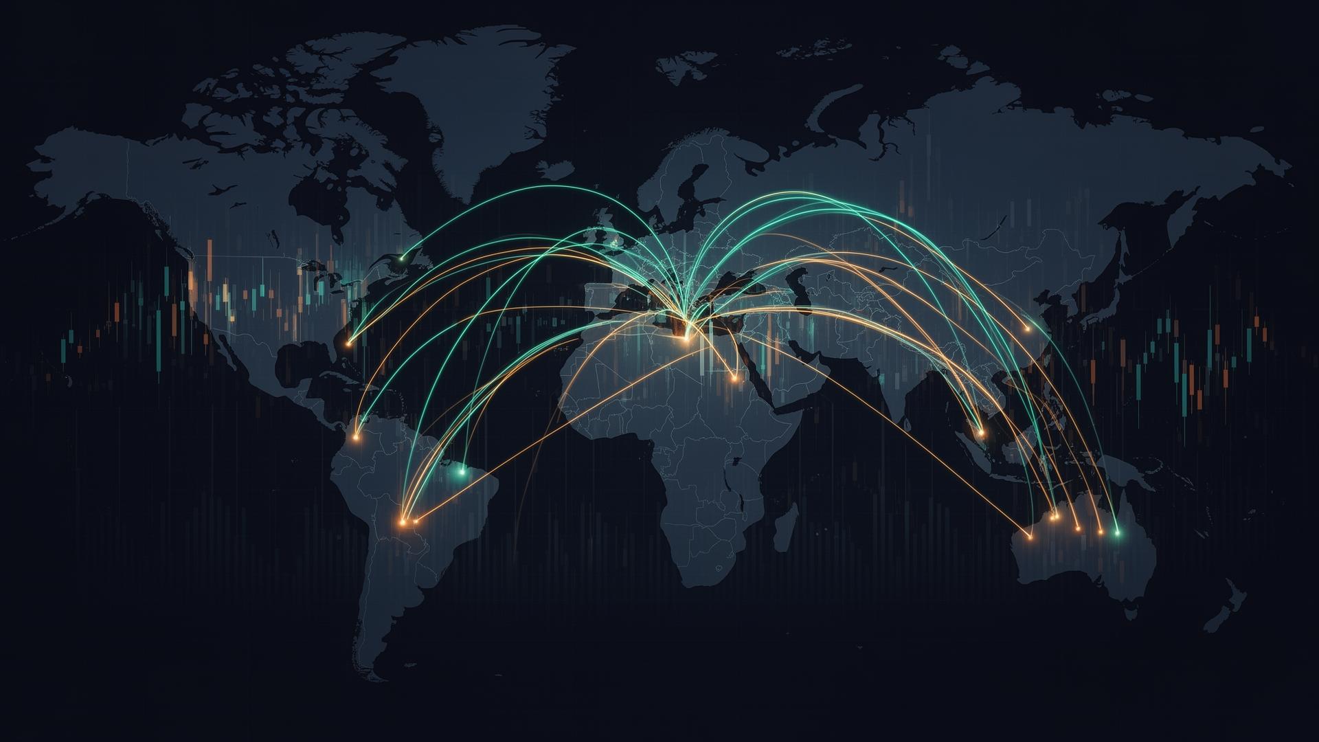 Global map of proprietary trading activity